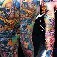 Tatuajes de Marvel