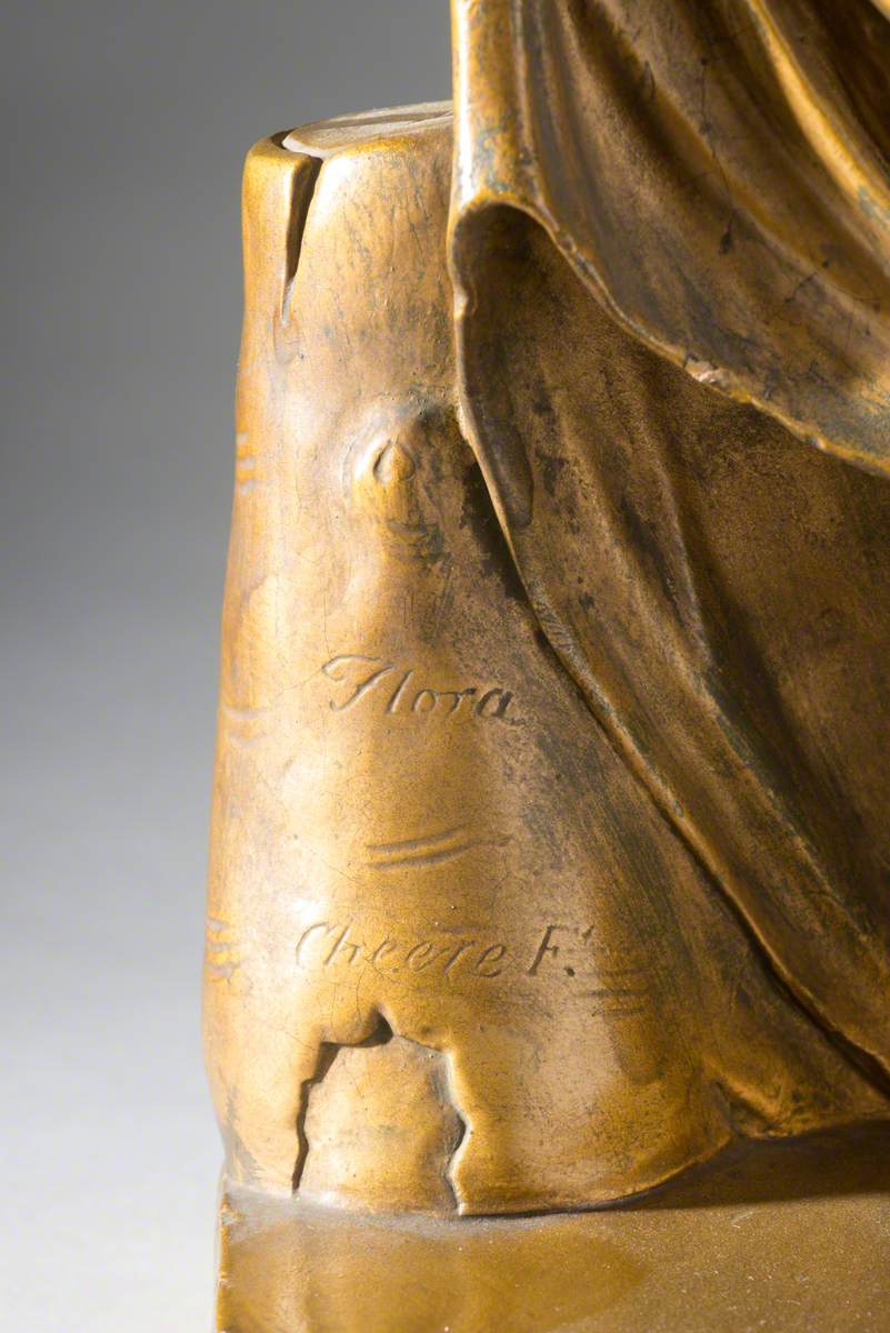 Bath, Art and Architecture Busts of Sappho and Antoninus Pius and Plaster Statuary by John