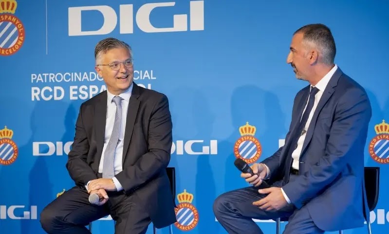 Le RCD Espanyol ajoute Digi dans son portefeuille de sponsors