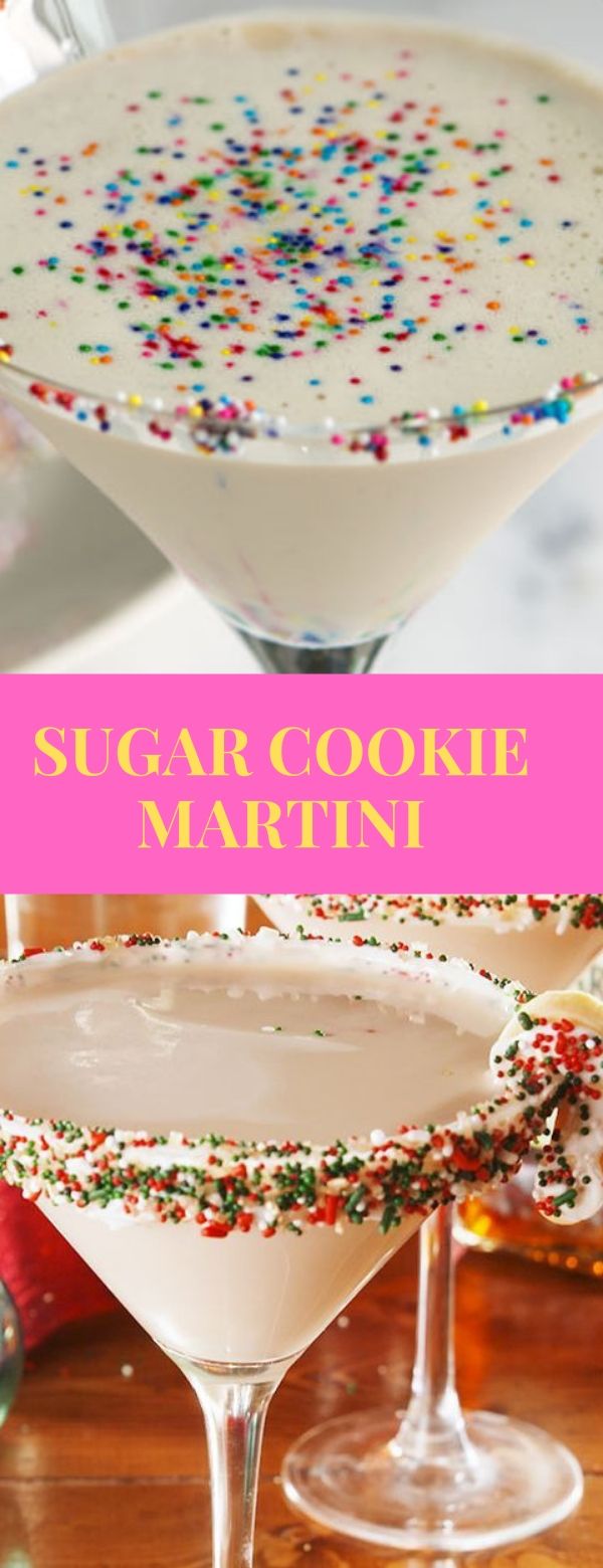 Sugar Cookie Martini - Foods for healthy diets
