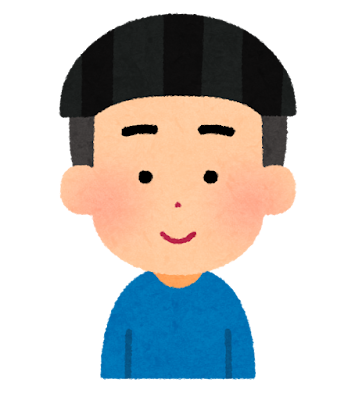 おかっぱの男の子のイラスト