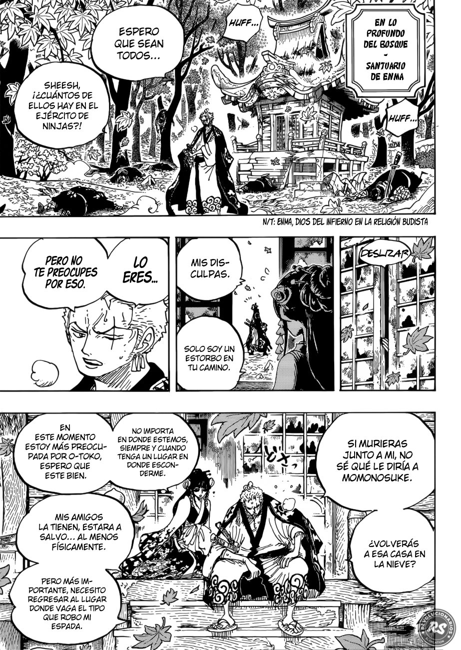 One Piece, Capítulo 950 - Leer Manga Online en español