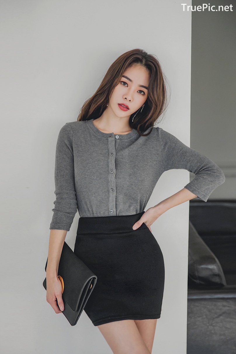 Image Korean Fashion Model - An Seo Rin - Office Dress Collection - TruePic.net - Picture-7