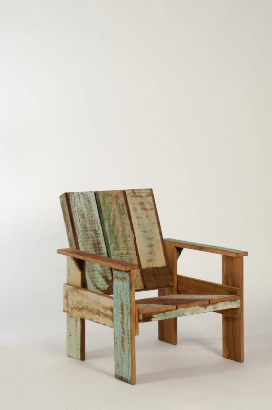 Desain kursi inspiratif dari palet bekas
