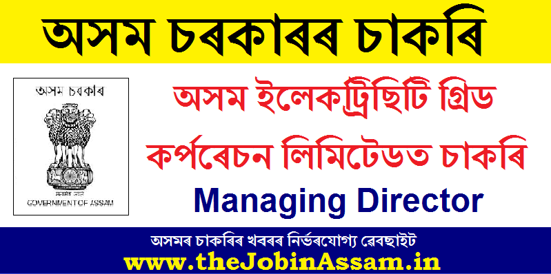 Assam Electricity Grid Corporation Limited Recruitment 2020