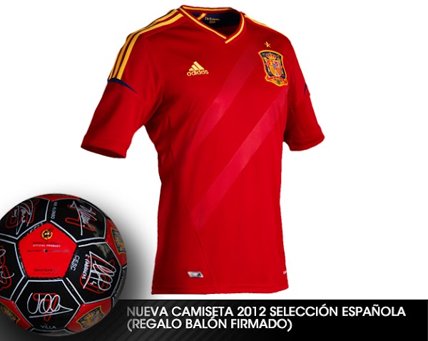 Oficial: Camiseta Adidas de España 2012/2013