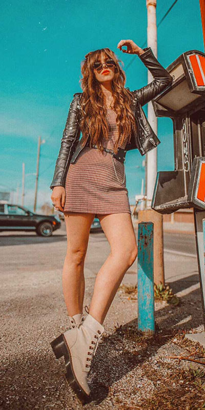 kickstart this season with these 24 charming street style summer fashion ideas. Summer Outfits via higiggle.com | mini dress | #streetstyle #summeroutfits #fashion #minidress