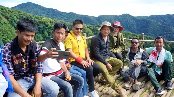 World Tourism day Observed at Tumjang peak by CEM with his team