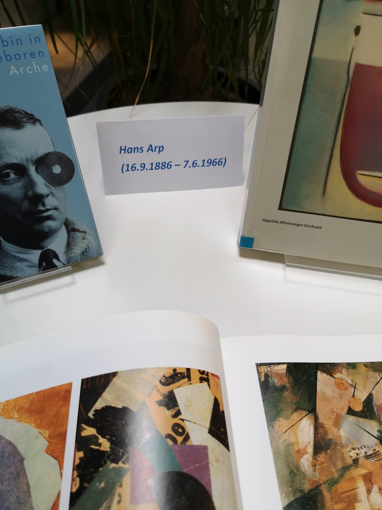 Die KSR Mediothek informiert Hans Arp