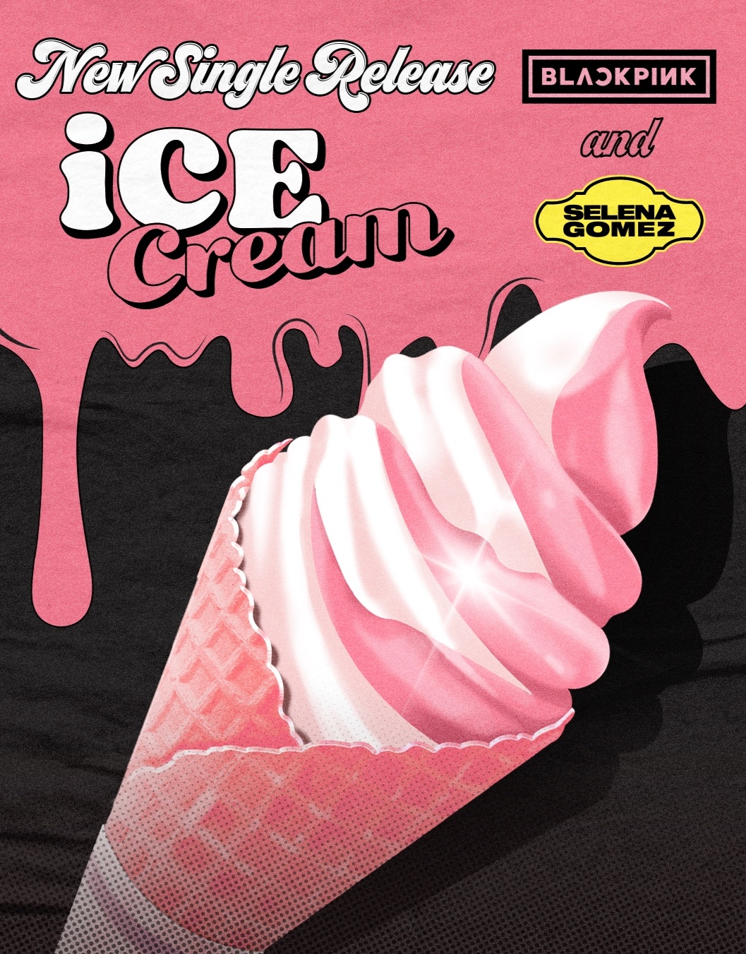 Selena Gomez Blackpink - Ice Cream Lyrics - TheBigBan