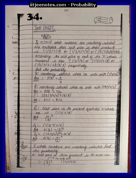 probability notes download kare6
