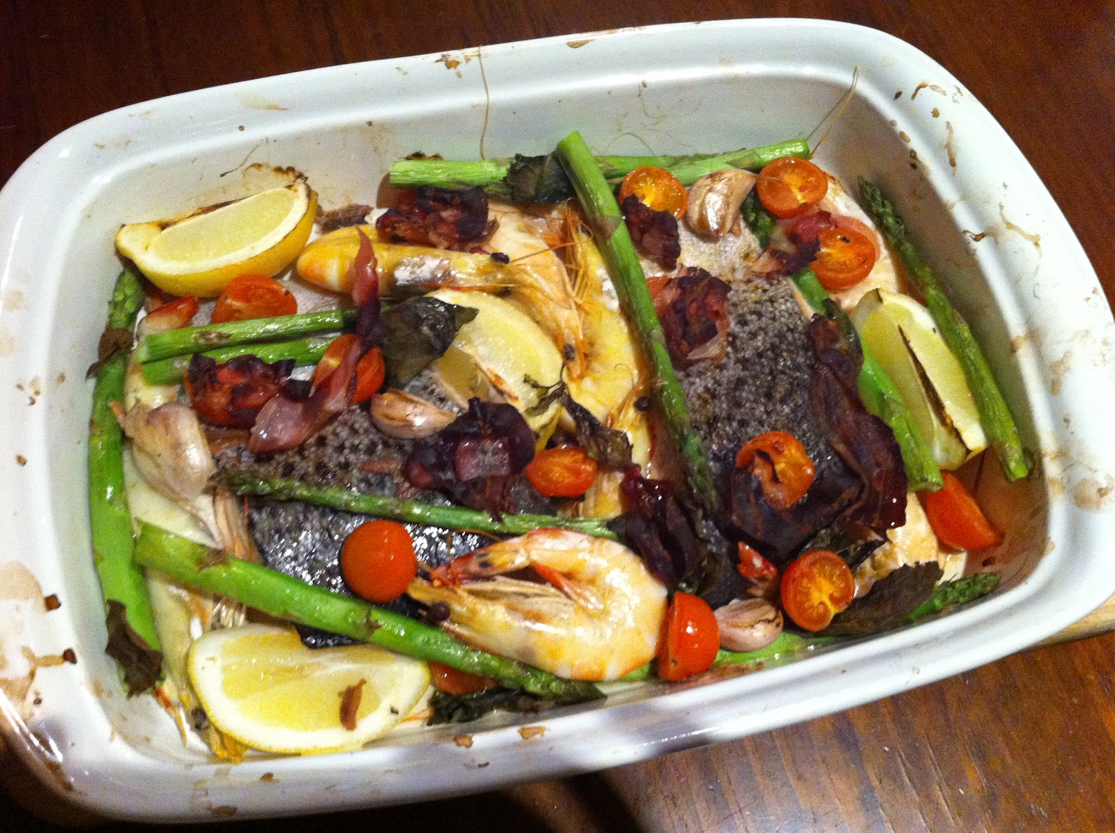 Working Meals for a Working Mum: Jamie's Fish Tray Bake