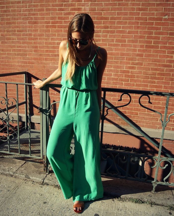 The Green Jumpsuit - Danielle Bernstein