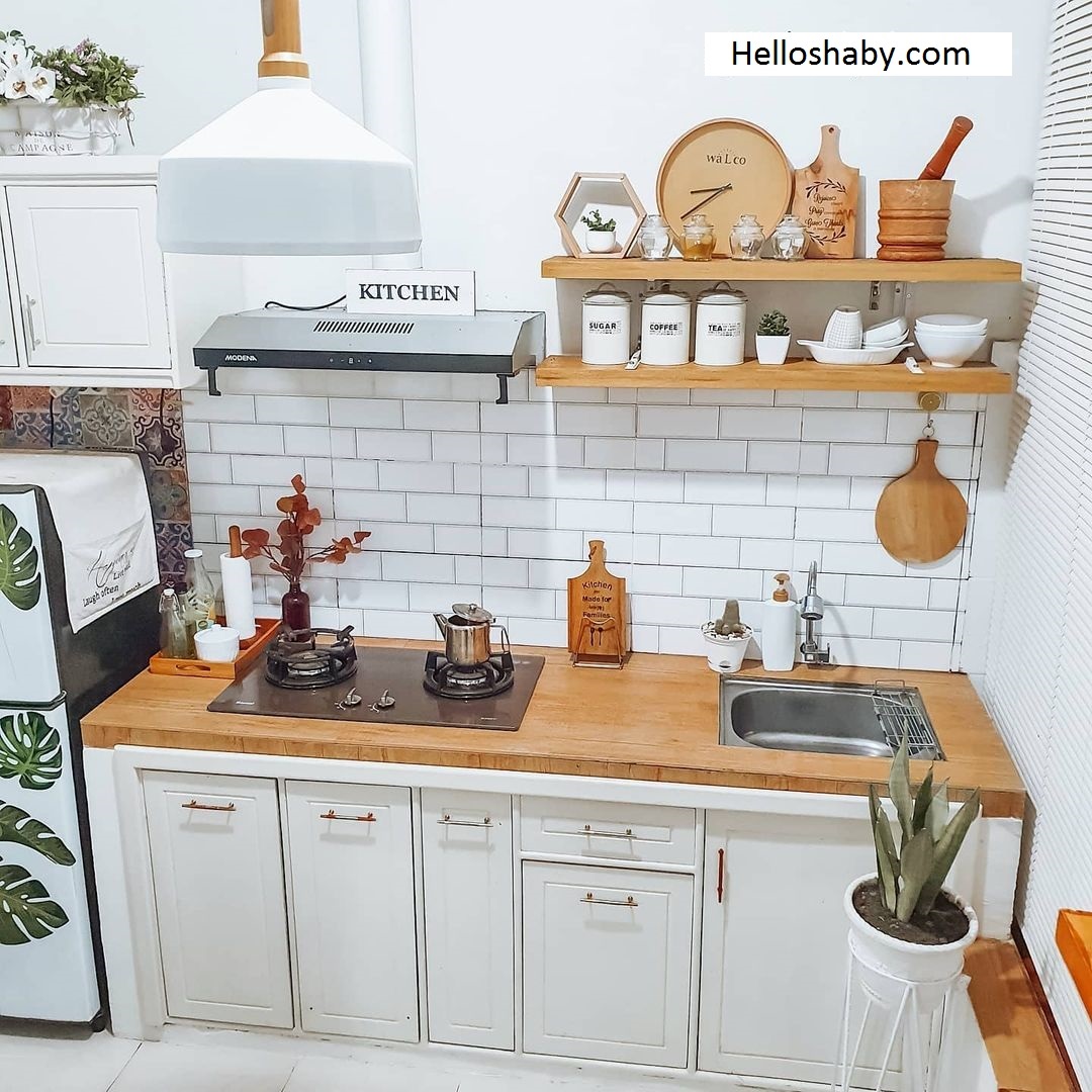 6 Model Rak Dapur Minimalis Tempel Dinding yang Bisa Anda Tiru ...