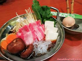 WATAMI Japanese Casual Restautant New Menu Review, WATAMI, Japanese Casual Restautant, japanese food, food, Gyuniku Sukiyaki Nabe, beef sukiyaki