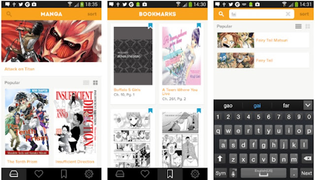 Aplikasi Baca Manga di Android Secara Gratis
