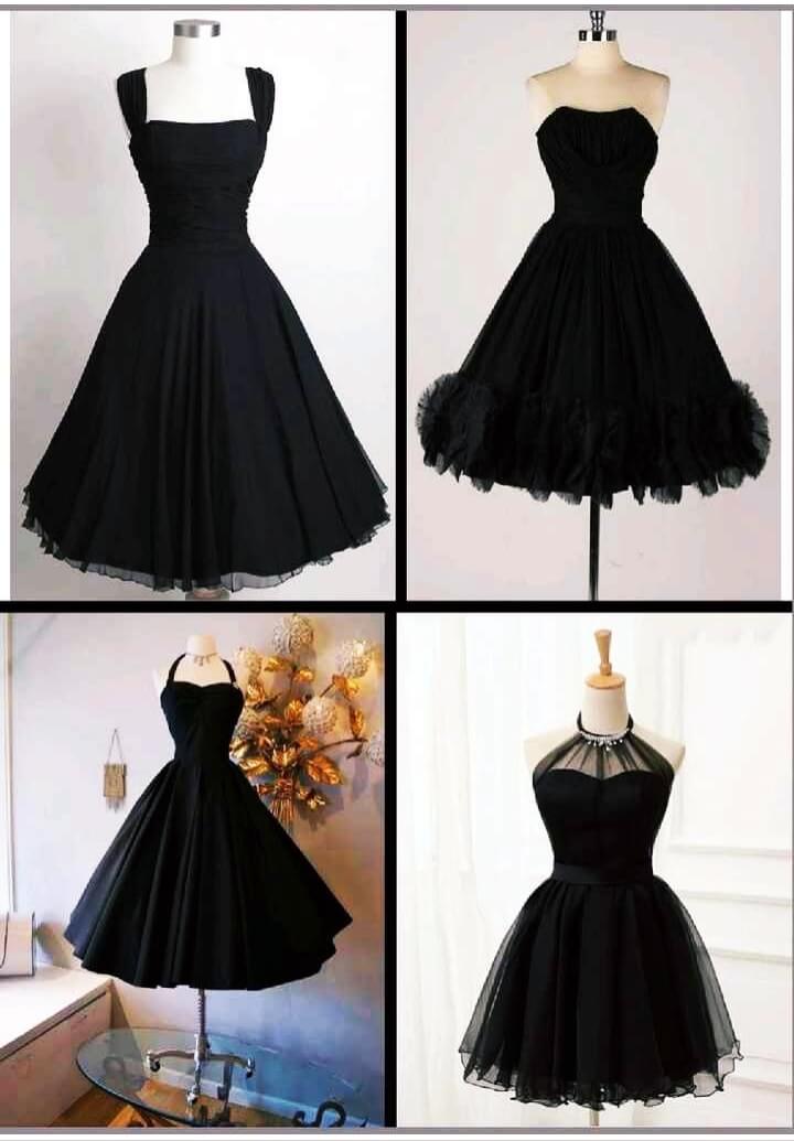 Most Beautiful Black Dress Images For Girl