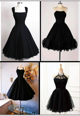 Most Beautiful Black Dress Images For Girl