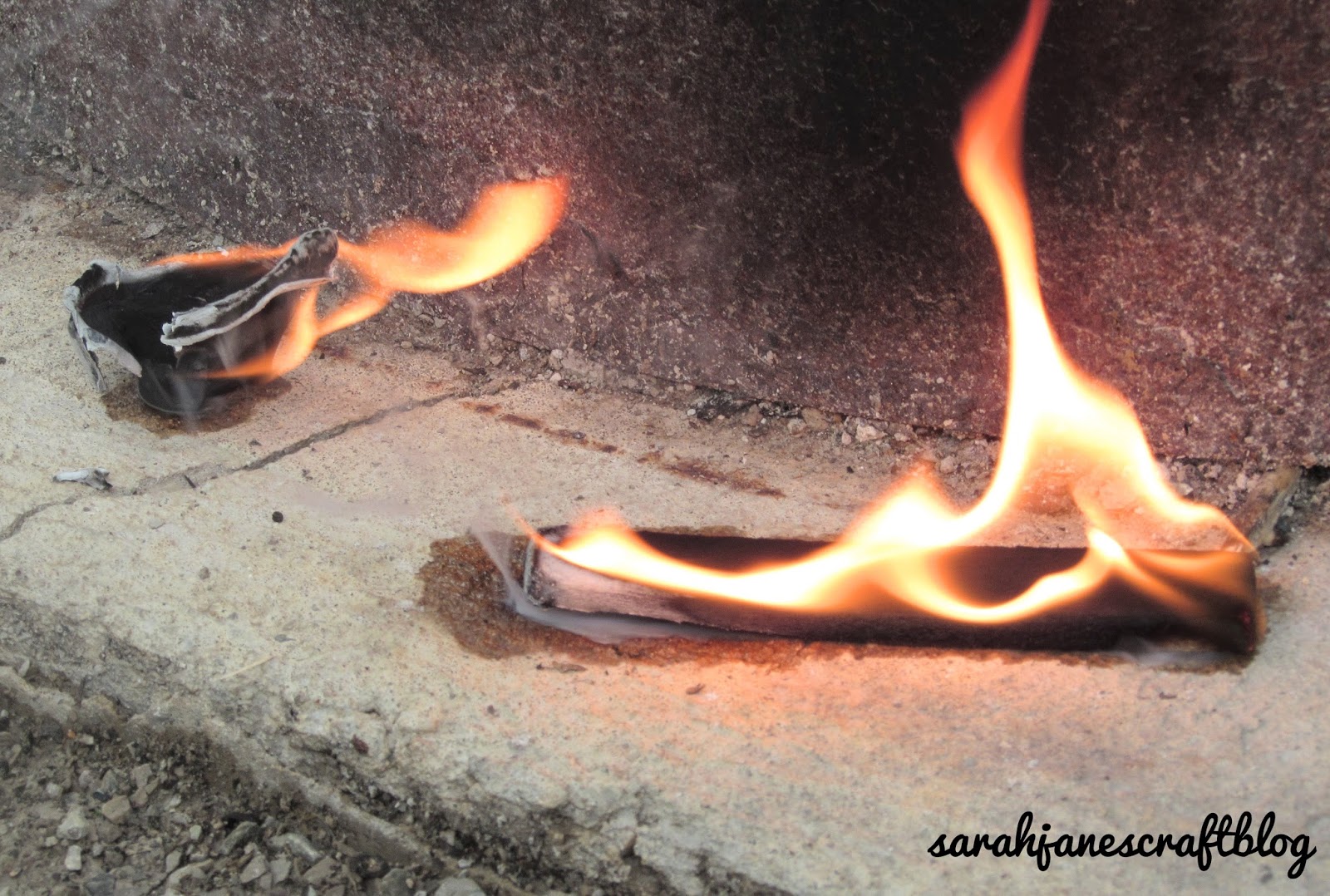 Homemade Fire Starters Time Test