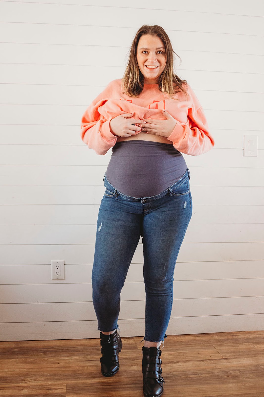 cheap plus size maternity jeans