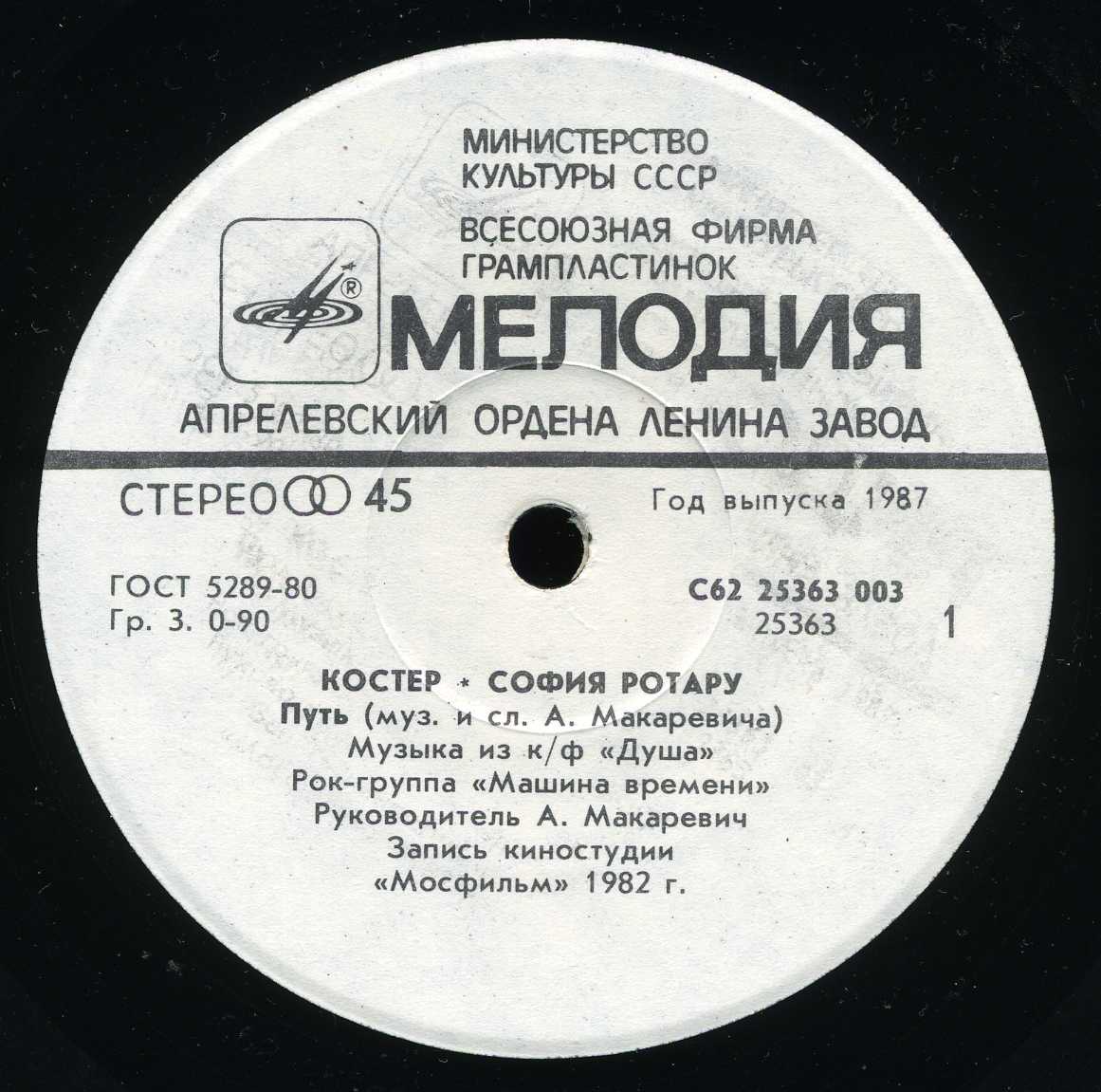 Песни в исполнении марка слушать. Ротару пластинка 1986 Матецкий.