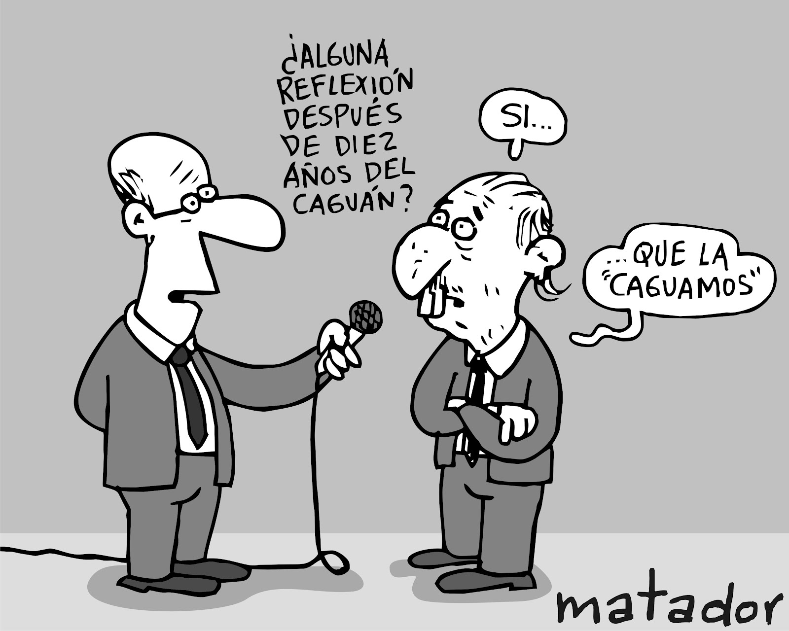 matador cartoons El balance de Pastrana