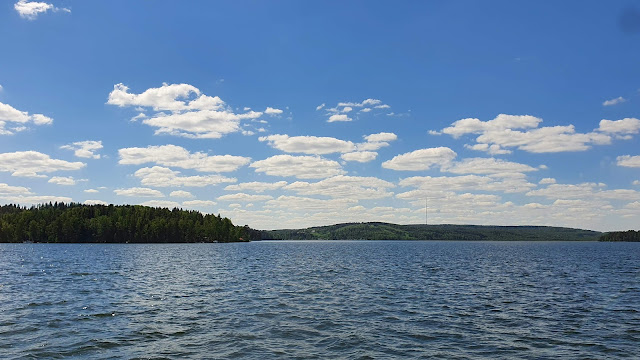 Näkymä Messilän suuntaan Vesijärven satamasta, photomervitommiska.