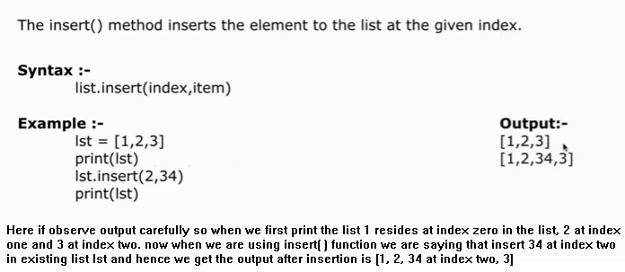 DATA STRUCTURES AND ALGORITHMS: What is List in Python? What are the ...