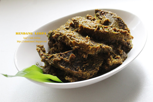 resepi rendang limpa