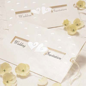 Several loving and executive wedding invitations are also appealing