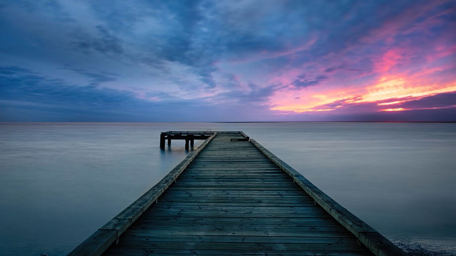 Sea Dock Pier Scenery 4K #4320b Wallpaper