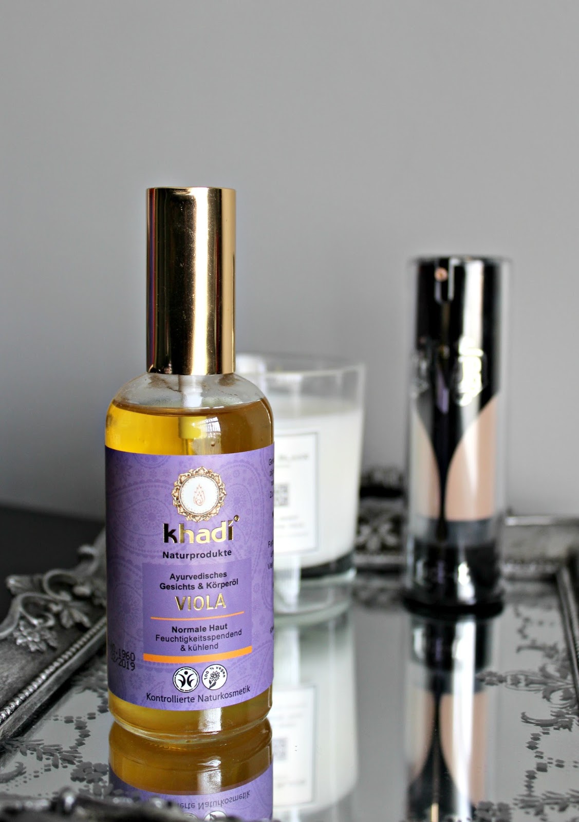 Hazelnut Musings Khadi Viola Face Oil
