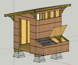 coop chicken insulated sketchup drawing alaska alaskan requirements google construction hopped started basic hand
