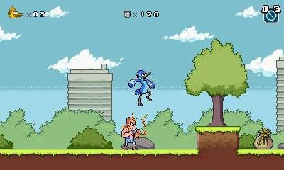 Regular Show: Mordecai and Rigby in 8-Bit Land | Download 3DS Cia