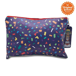 Asian Games 2018 Pouch Confetti Pattern