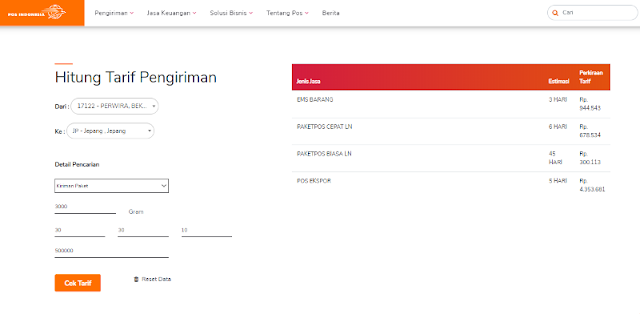 Kirim Barang ke Luar Negeri via Pos Indonesia
