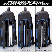 Enhance Universal Console Laptop Gaming Backpack for PS4