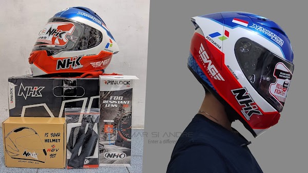 Unboxing NHK GPR TECH STREET Helm Primadona Baru Di Dunia Per-HELM-an INDONESIA