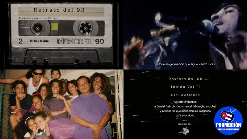 X Alfonso - ¨Retrato del 92¨ - Videoclip - Director: X Alfonso. portal Del Vídeo Clip Cubano. Música cubana. Canción. Cuba.