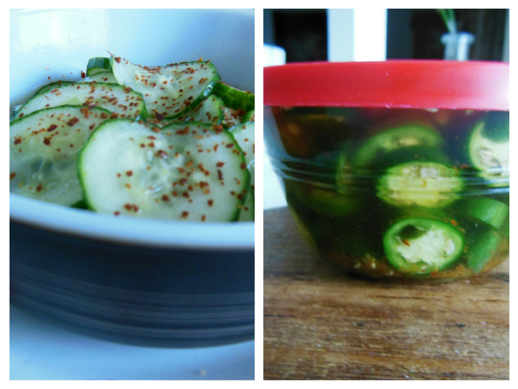 Chumkie's Kitchen Cucumbers & Jalapenos Pickled in Balsamic Vinegar