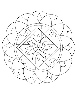 Desenhos de Mandalas para Colorir