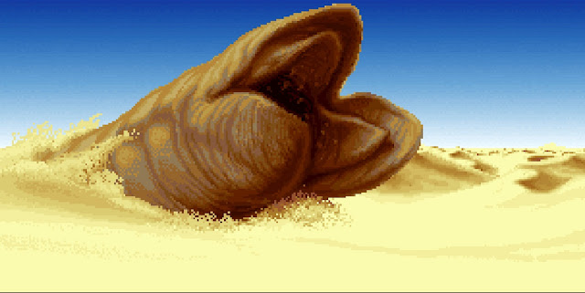 Червь в Dune на Sega