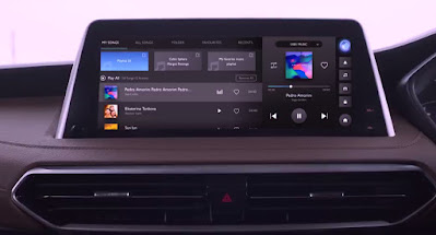MG Gloster Infotainment system: 31.2 cm touchscreen Best-in-segment