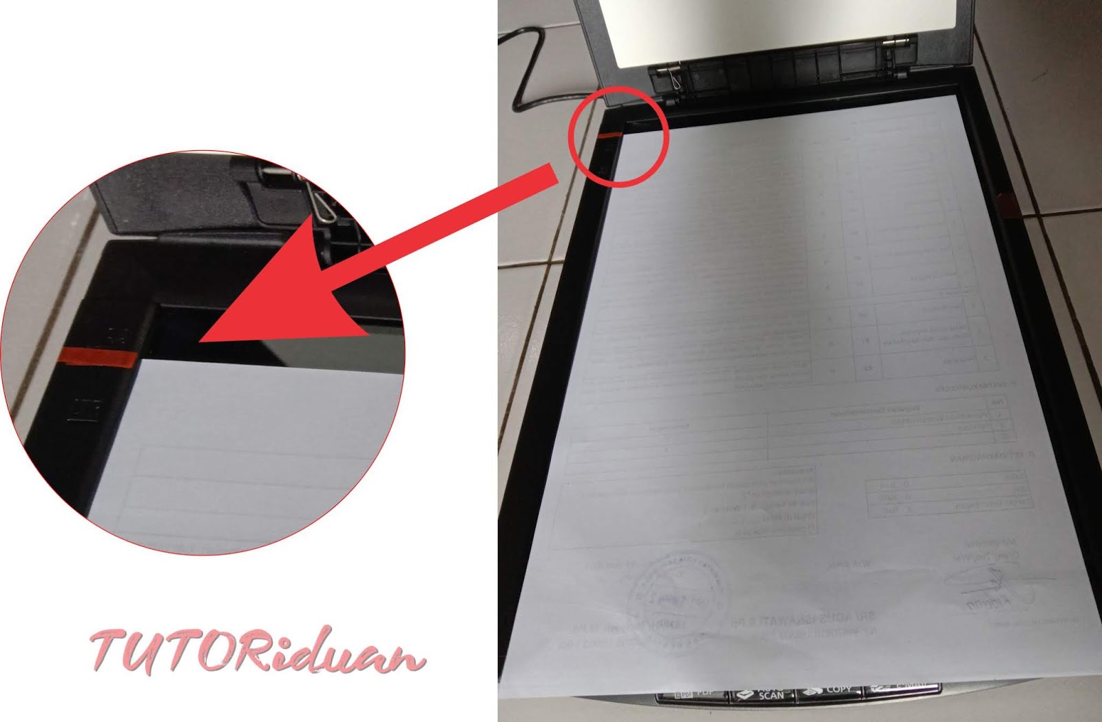 Cara Scan Gambar Ukuran Besar di Scanner A4 dengan