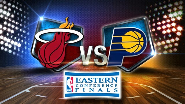 Miami Heat vs Indiana Pacers NBA Eastern Conference Finals - Game Time Preview and Highlights