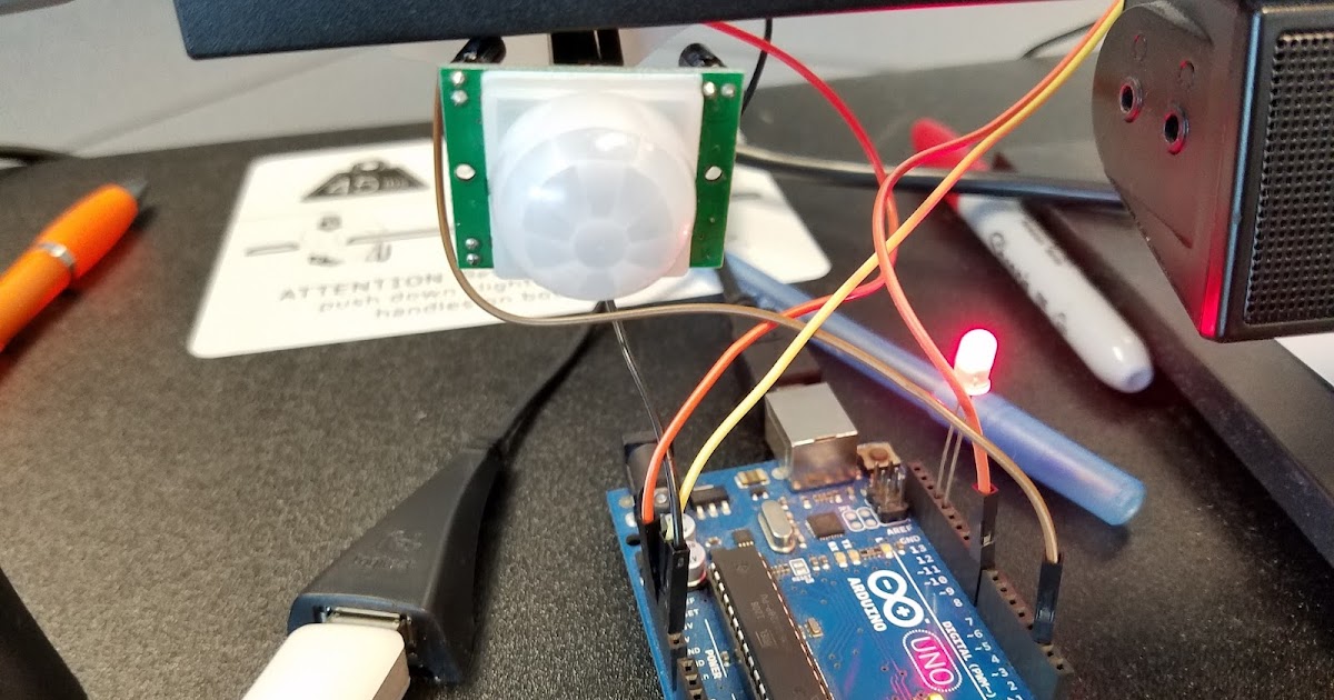 Arduino Presence using PIR Motion thejoestory tech