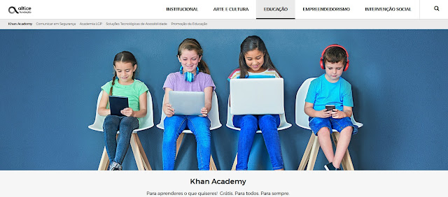 Aceder à Khan academy