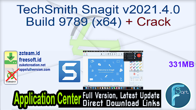 TechSmith Snagit v2021.4.0 Build 9789 (x64) + Crack_ ZcTeam.id