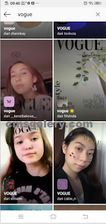 Vogue filter on Instagram | How to get Instagram Vogue Filter to join Instagram Vogue Challenge filter