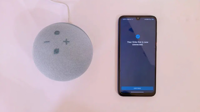 echo dot is successfully connected how to connect echo dot 4th gen